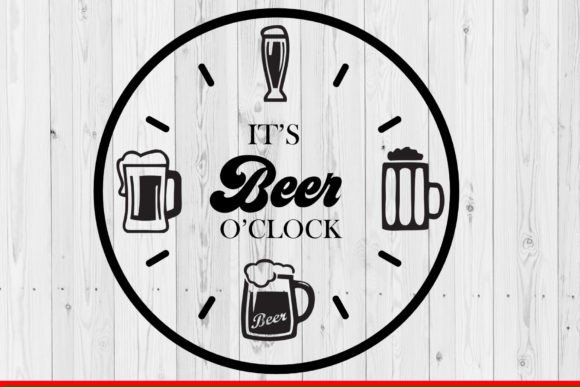Download Beer O'Clock SVG Dad Mom Beer Lover - Beer o'clock Collection