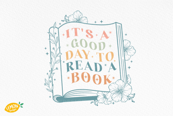 Download Book and Flower Quote SVG Design - Premium Bundle