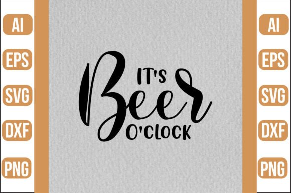 Download It's Beer O'clock SVG - Beer o'clock Collection