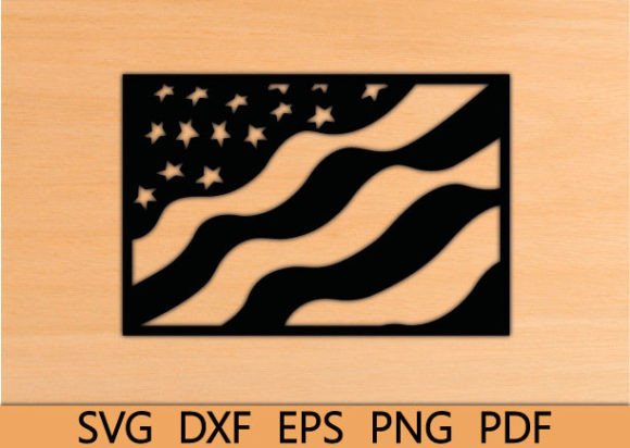 Download Waving American Flag SVG - Premium Bundle