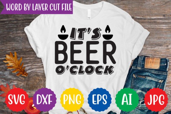 Download It's Beer O'clock Svg Design - Beer o'clock Collection