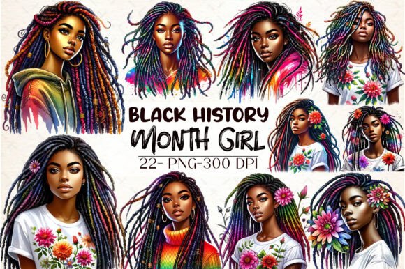 Download Black History Month Girl PNG - Black history month girl png Collection